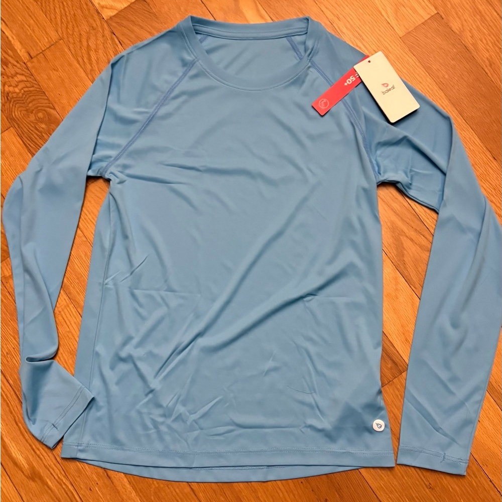 6/$20 Baleaf  Blue UPF 50+ Sun Shirt Size M NWT